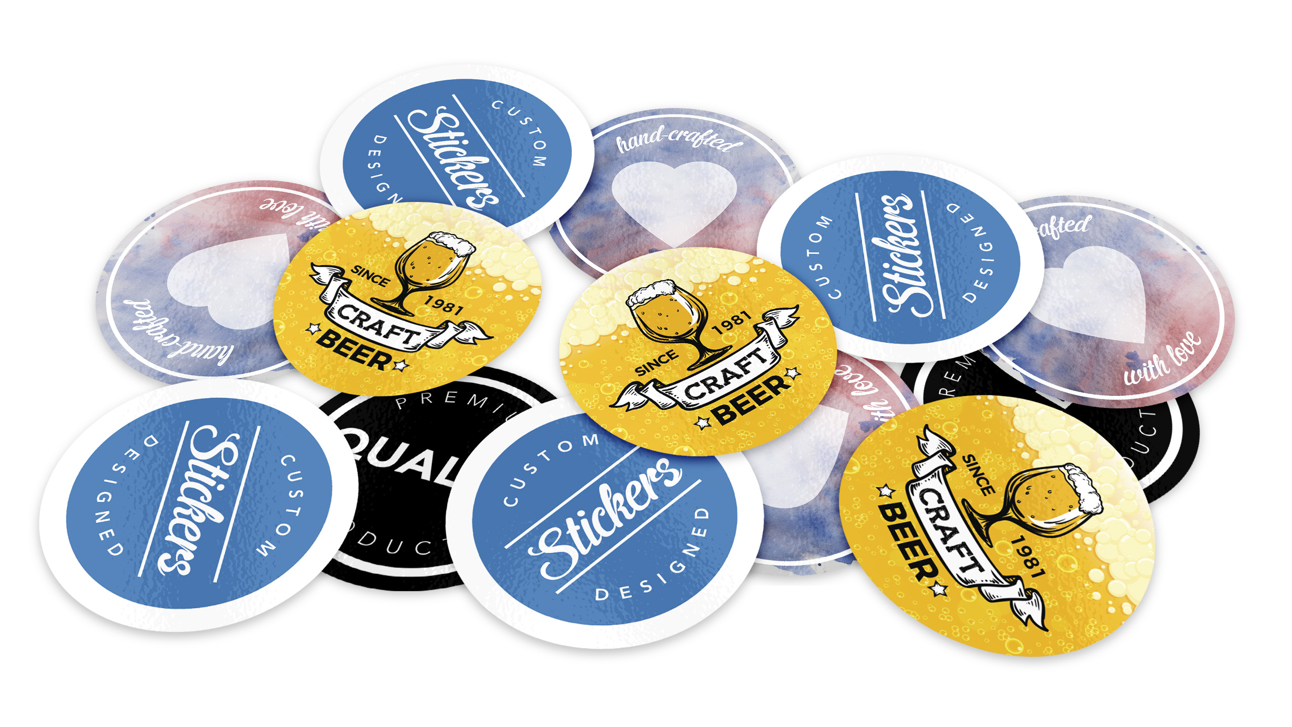Custom vinyl stickers