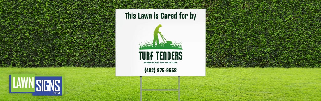 Custom Yard Signs from Lawnsigns.com