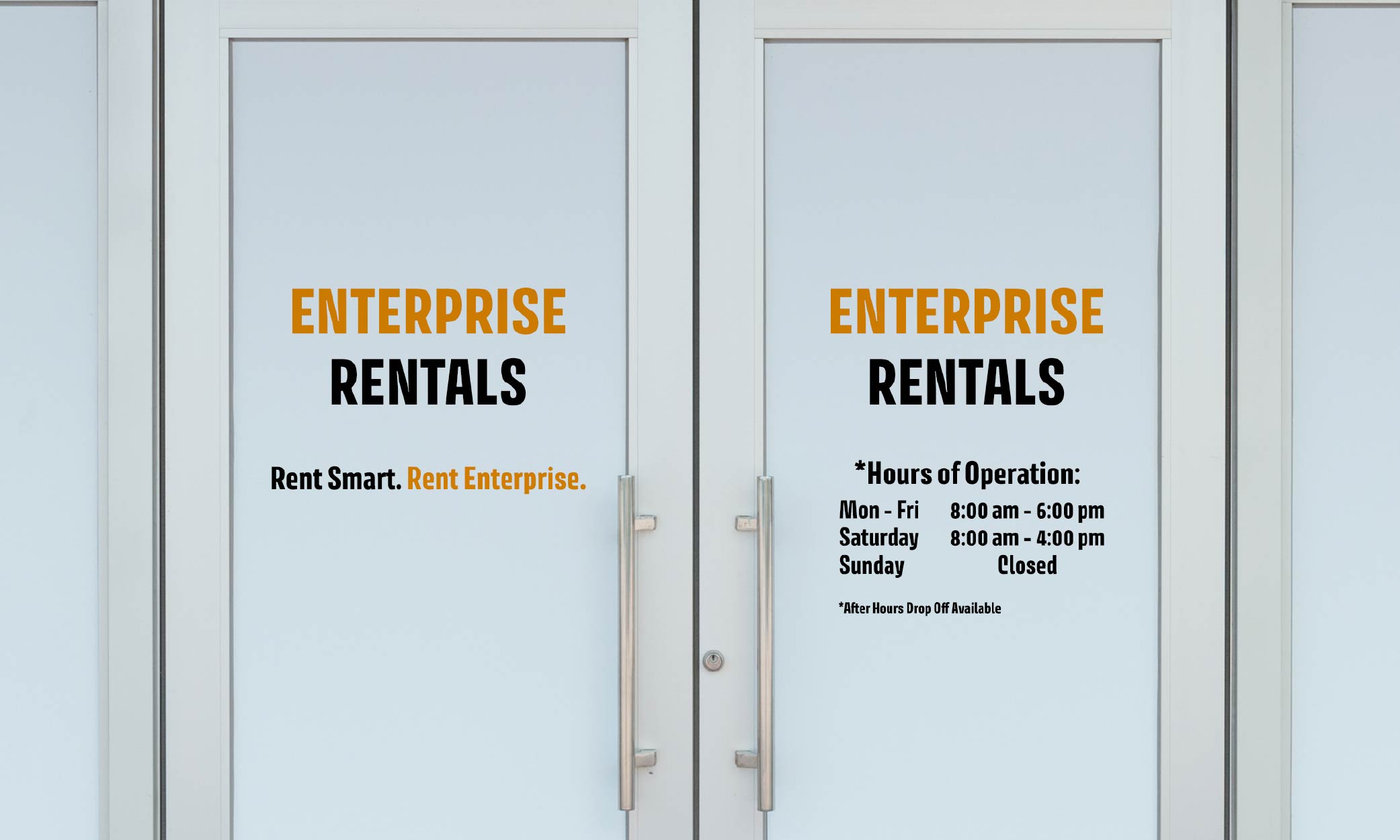 Vinyl Lettering company hours