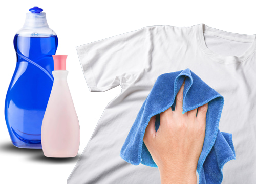 Supplies needed to remove sticker residue from clothing