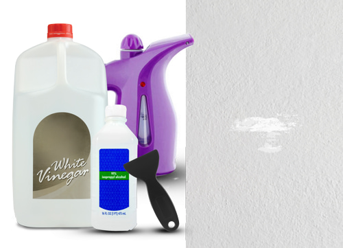 Supplies needed to remove sticker residue from walls