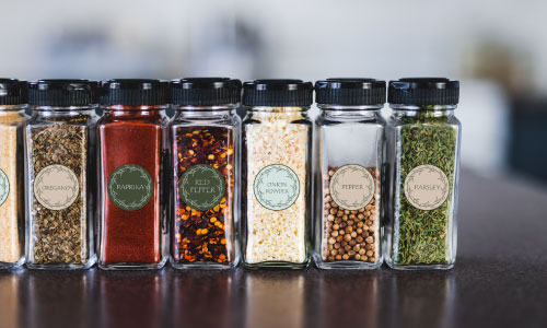 Spice Jar Labels
