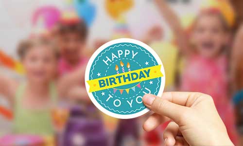 Birthday Sticker | Decals.com