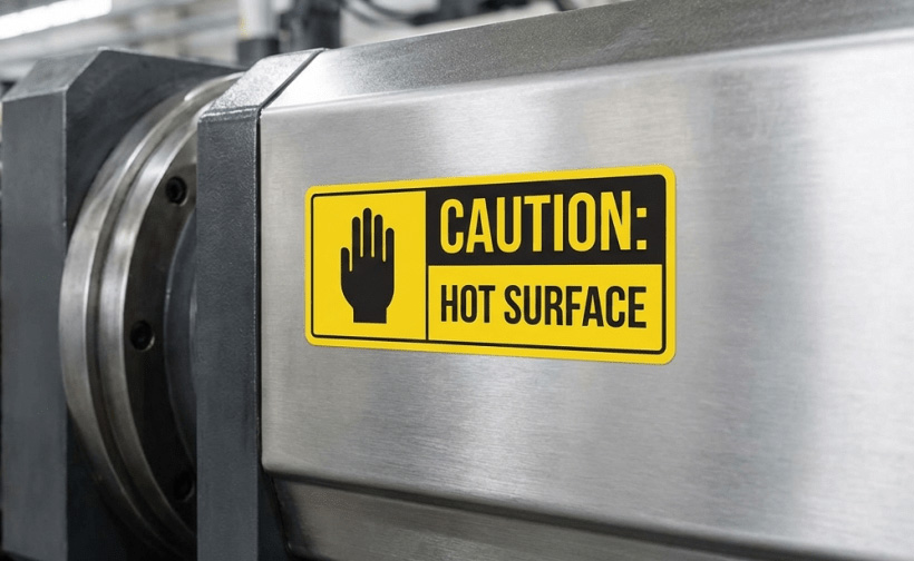Caution - Permanent Label | Decals.com