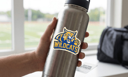 Wildcats - water bottle label