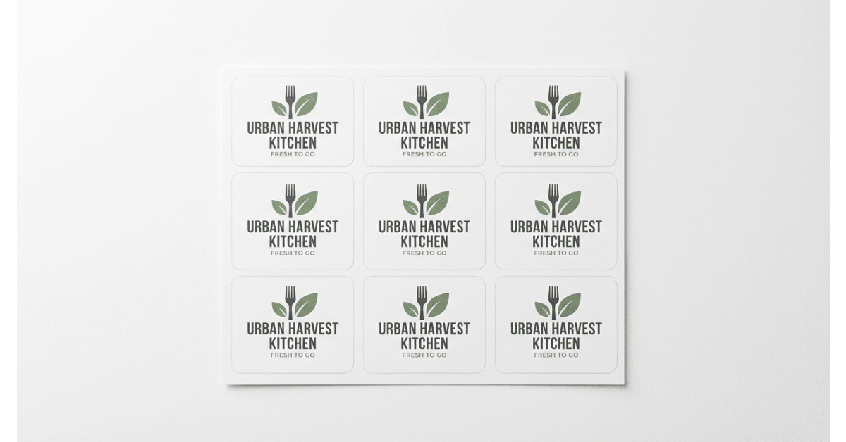 Rectangle Label Sheet | Decals.com