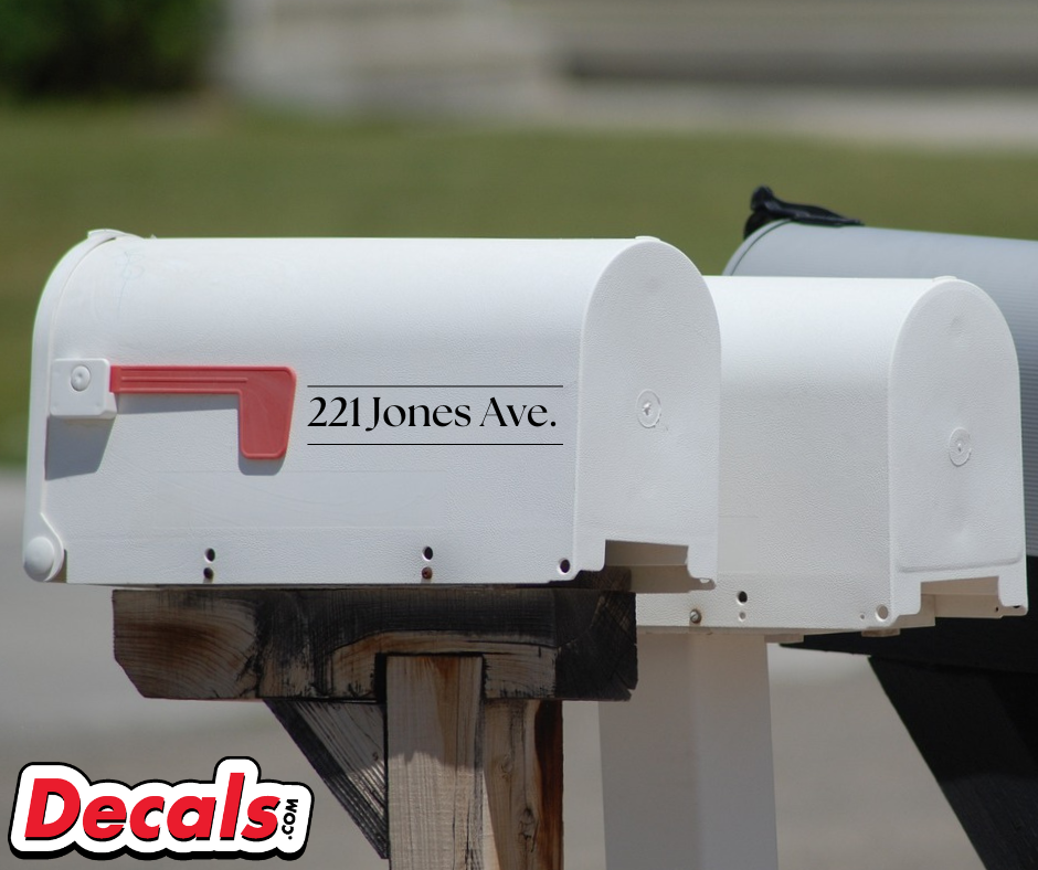 Mailbox Decals | Decals.com
