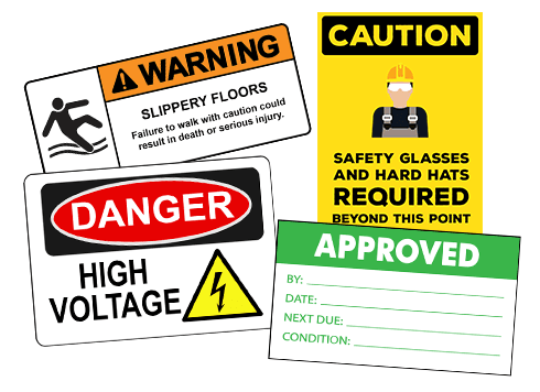 Multiple Warning Labels