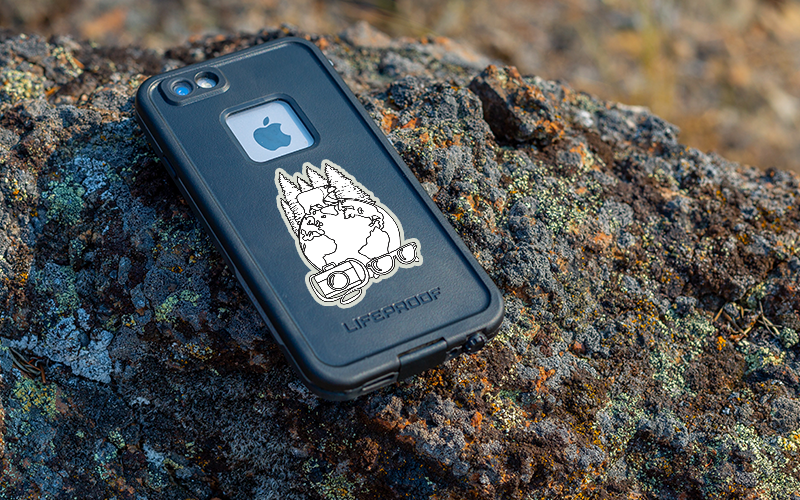 Outdoor Stickers on Phone Case | Decals.com