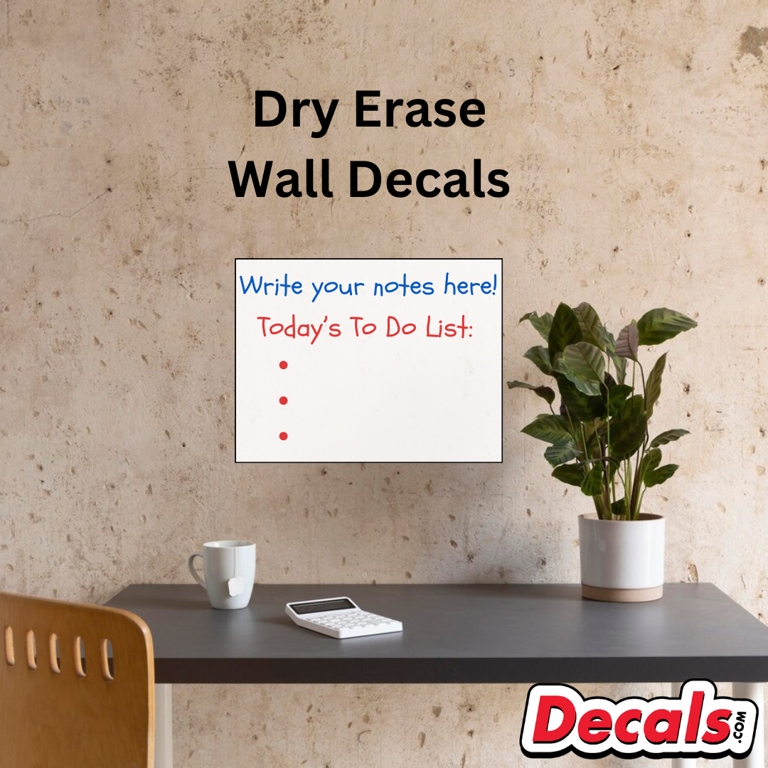 Dry Erase Wall Decals