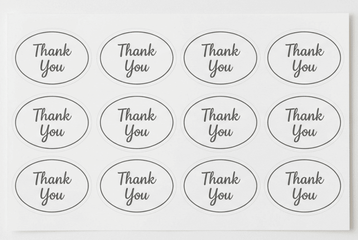 Oval Label Sheet | Decals.com