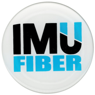 IMU Fiber Domed Decal Example | Decals.com