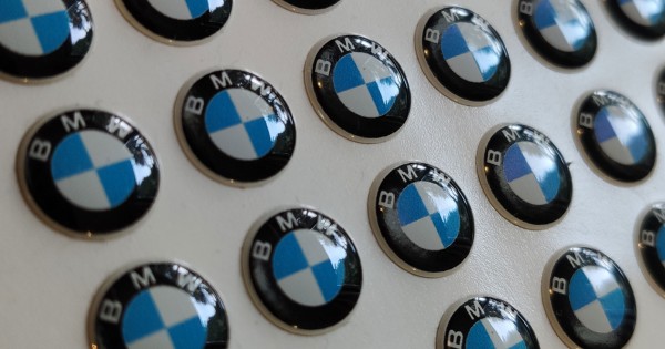 BMW Remote Key Fob Sticker Emblem Logo | Emblems and Stickers